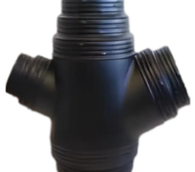 PLASTIC DOUBLE BRANCH TAKE OFF