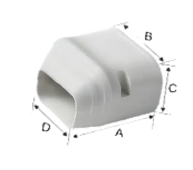 PLASTIC CAPPING DUCT END CAP