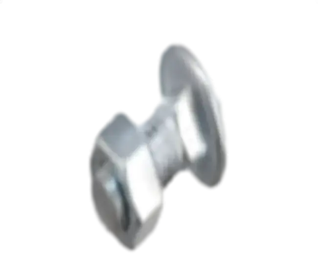 M10 BOLT/NUT CUP HD ZINC